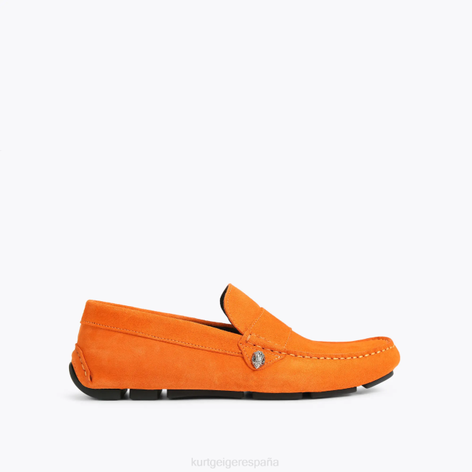 Kurt Geiger hombres Stirling de Londres 2LPR614 | calzados naranja